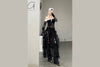 untitlab black heel sneakers AW1212302 PU2